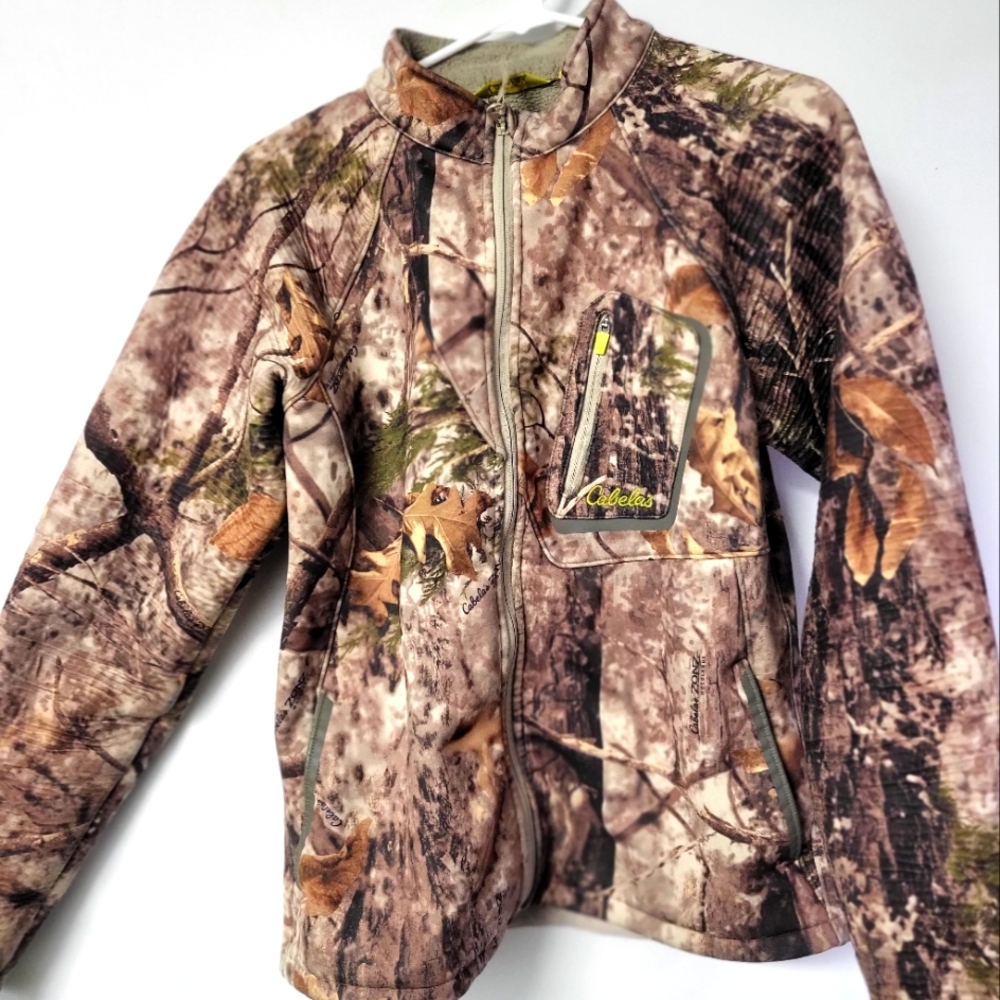 Cabelas fleece lined jacket.